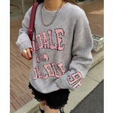 【Ciaopanic】モールカーブカレッジニット | PAL GROUP OUTLET | 詳細画像2