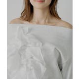 【Chico】ランダムチュールデザインオフショルSWT | PAL GROUP OUTLET | 詳細画像16 