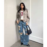 【WHO'S WHO gallery】スタースタッズラグランロゴトップス | PAL GROUP OUTLET | 詳細画像21