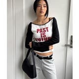 【WHO'S WHO gallery】スタースタッズラグランロゴトップス | PAL GROUP OUTLET | 詳細画像7