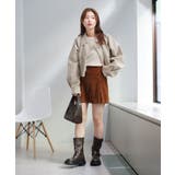 【Kastane】フェイクレザーショートブルゾン | PAL GROUP OUTLET | 詳細画像10