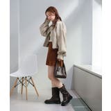 【Kastane】フェイクレザーショートブルゾン | PAL GROUP OUTLET | 詳細画像11