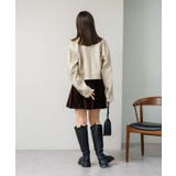 【Kastane】フェイクレザーショートブルゾン | PAL GROUP OUTLET | 詳細画像22