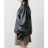 【Kastane】フェイクレザーショートブルゾン | PAL GROUP OUTLET | 詳細画像41