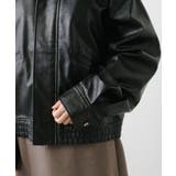【Kastane】フェイクレザーショートブルゾン | PAL GROUP OUTLET | 詳細画像46