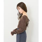 【Kastane】B シャギーカットギャザースリーブトップス | PAL GROUP OUTLET | 詳細画像16 