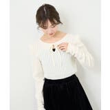 【Kastane】B シャギーカットギャザースリーブトップス | PAL GROUP OUTLET | 詳細画像1 