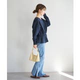 【Kastane】B Vネックペプラムスウェット | PAL GROUP OUTLET | 詳細画像19 