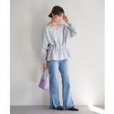 【Kastane】B Vネックペプラムスウェット | PAL GROUP OUTLET | 詳細画像26 