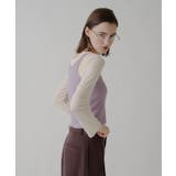 【Kastane】SOFT SHEER CREW | PAL GROUP OUTLET | 詳細画像3 