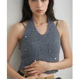 【Kastane】チャーム付きホルターニットSET | PAL GROUP OUTLET | 詳細画像16