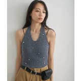 【Kastane】チャーム付きホルターニットSET | PAL GROUP OUTLET | 詳細画像19