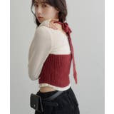 【Kastane】チャーム付きホルターニットSET | PAL GROUP OUTLET | 詳細画像27