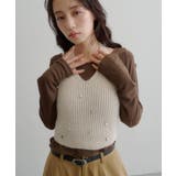 【Kastane】チャーム付きホルターニットSET | PAL GROUP OUTLET | 詳細画像36