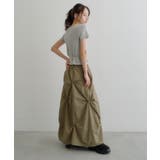 【Kastane】フラワータックロングスカート | PAL GROUP OUTLET | 詳細画像3 