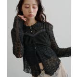 【Kastane】襟レースシアーカーディガン | PAL GROUP OUTLET | 詳細画像2 
