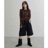 【Kastane】ポーチベルト付きコーデュロイバミューダパンツ | PAL GROUP OUTLET | 詳細画像17