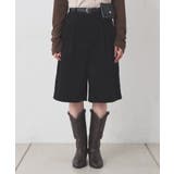 【Kastane】ポーチベルト付きコーデュロイバミューダパンツ | PAL GROUP OUTLET | 詳細画像20