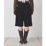 【Kastane】ポーチベルト付きコーデュロイバミューダパンツ | PAL GROUP OUTLET | 詳細画像22