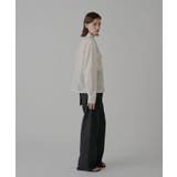 【Kastane】SHEER OPEN COLLAR SHIRT | PAL GROUP OUTLET | 詳細画像12