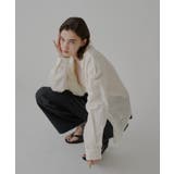 【Kastane】SHEER OPEN COLLAR SHIRT | PAL GROUP OUTLET | 詳細画像1