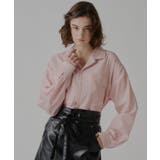 PNK | 【Kastane】SHEER OPEN COLLAR SHIRT | PAL GROUP OUTLET