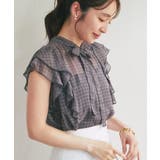 【La boutique BonBon】スパンボイルチェックラッフルボウタ… | PAL GROUP OUTLET | 詳細画像36