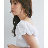 【La boutique BonBon】シャーリングパフスリーブBL | PAL GROUP OUTLET | 詳細画像19