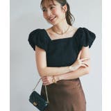 【La boutique BonBon】シャーリングパフスリーブBL | PAL GROUP OUTLET | 詳細画像38