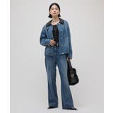 【Lui's】デニム裾ドロストブルゾン | PAL GROUP OUTLET | 詳細画像23 