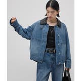 【Lui's】デニム裾ドロストブルゾン | PAL GROUP OUTLET | 詳細画像2 