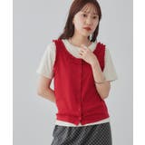 【Discoat】前開きフリルタンクトップ | PAL GROUP OUTLET | 詳細画像2