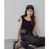 【Discoat】前開きフリルタンクトップ | PAL GROUP OUTLET | 詳細画像32