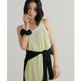 【Discoat】サテンレースキャミワンピース | PAL GROUP OUTLET | 詳細画像3