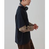 【Discoat】【Enlude】オーバーサイズレイヤード半袖Ｔ | PAL GROUP OUTLET | 詳細画像14 