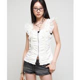 【WHO'S WHO gallery】フリルスリークチュニック | PAL GROUP OUTLET | 詳細画像1