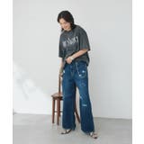 【RIVE DROITE】A・MONN/patchworkデニムパンツ | PAL GROUP OUTLET | 詳細画像2