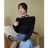 【CAPRICIEUX LE'MAGE】ドットドレープロンT | PAL GROUP OUTLET | 詳細画像1