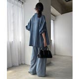 【DouDou】ミリタリーセルロースデニムシャツ | PAL GROUP OUTLET | 詳細画像5