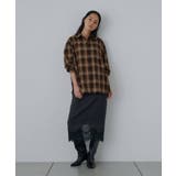 【SHENERY】バックボタンチェックシャツ | PAL GROUP OUTLET | 詳細画像1