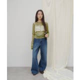 【Discoat】【umm】起毛レース花柄キャミビスチエ | PAL GROUP OUTLET | 詳細画像1 