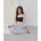 【Discoat】【umm】起毛レース花柄キャミビスチエ | PAL GROUP OUTLET | 詳細画像18 
