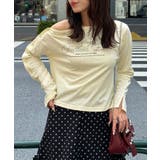 【Ciaopanic】リングドットボタンワンショルロンTee | PAL GROUP OUTLET | 詳細画像4