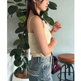 【Ciaopanic】ファーデザインニットキャミソール | PAL GROUP OUTLET | 詳細画像5