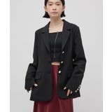 【Lui's】後ろベルトデザインシェープjkt | PAL GROUP OUTLET | 詳細画像22