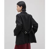 【Lui's】後ろベルトデザインシェープjkt | PAL GROUP OUTLET | 詳細画像24