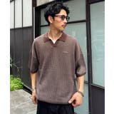 BRN | 【Ciaopanic】バーズアイサマーニットポロシャツ | PAL GROUP OUTLET