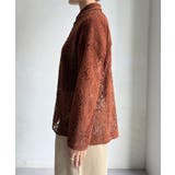 【DouDou】スカーフ付フロッキ-レースシャツ | PAL GROUP OUTLET | 詳細画像27