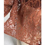 【DouDou】スカーフ付フロッキ-レースシャツ | PAL GROUP OUTLET | 詳細画像34
