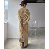 BE | 【DouDou】【okochi企画】スラブドレープワンピース | PAL GROUP OUTLET